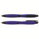 Picture of CURVY SOLID BALL PEN in Blue
