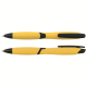 Picture of CURVY SOLID BALL PEN in Yellow