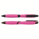 Picture of CURVY SOLID BALL PEN in Pink