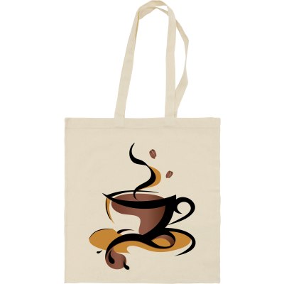 Picture of COTTON BAG in Natural Colour in Natural