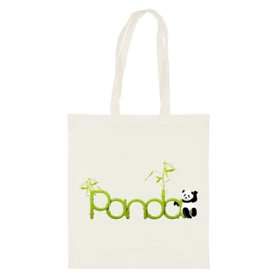 Picture of BAMBOO ECO SHOPPER in White.