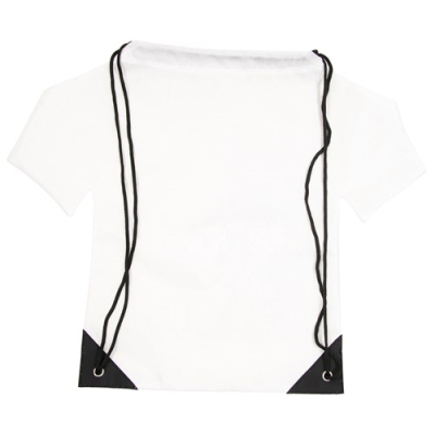 Picture of NYLON BACKPACK RUCKSACK TEE SHIRT in White