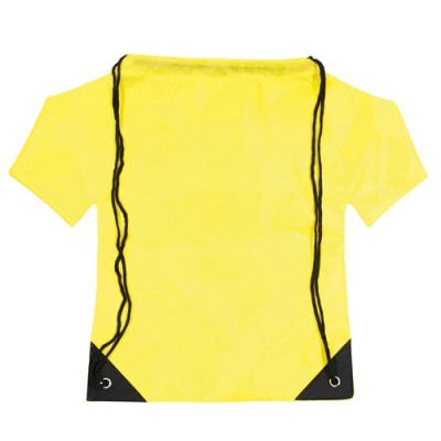 Picture of NYLON BACKPACK RUCKSACK TEE SHIRT in Yellow.