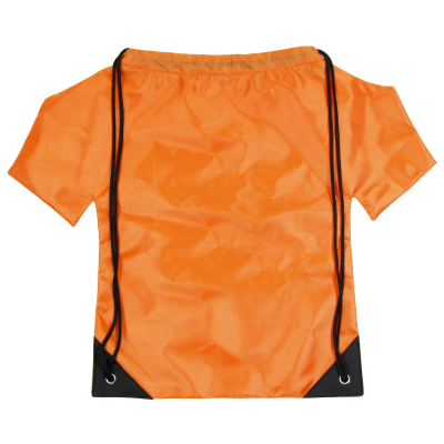 Picture of NYLON BACKPACK RUCKSACK TEE SHIRT in Orange