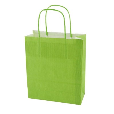 Picture of PAPER BAG 180 x 220 x 80 MM in Lime