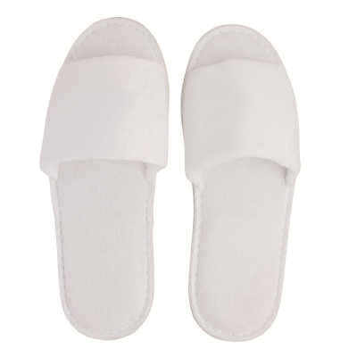 Picture of PAIR OF SLIPPERS in White.