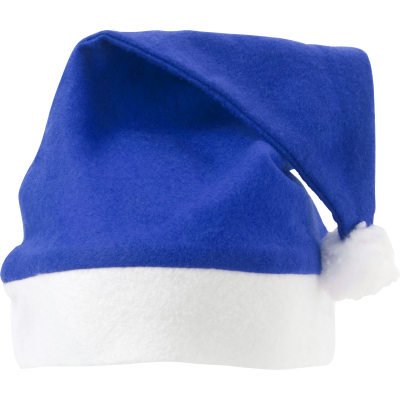 Picture of FATHER CHRISTMAS SANTA HAT in Cobalt Blue