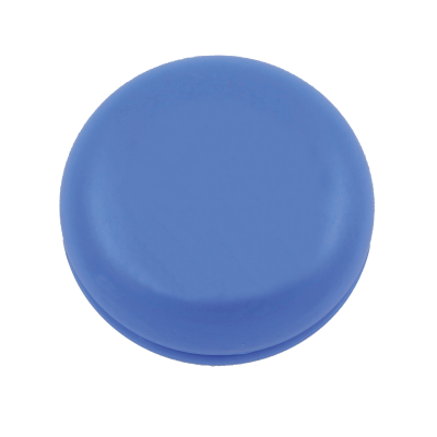 Picture of 55MM PLASTIC YOYO in Blue.