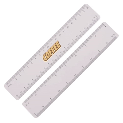 Picture of ULTRA SLIM SCALE RULER, IDEAL FOR MAILING, 200MM in White
