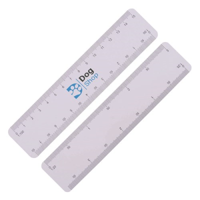 Picture of ULTRA SLIM SCALE RULER, IDEAL FOR MAILING, 150MM in White
