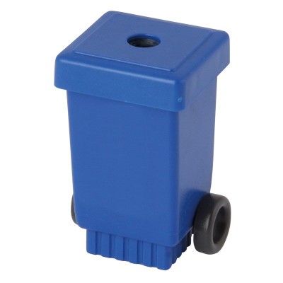 Picture of WASTE BIN SHARPENER with Wheels in Blue