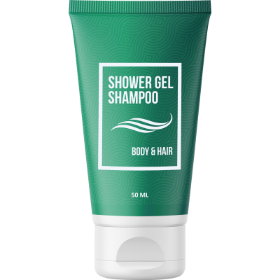 Picture of 2-IN-1 SHAMPOO & SHOWER GEL (50ML) in White