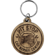 Picture of BAMBOO KEYRING (ROUND) in Brown