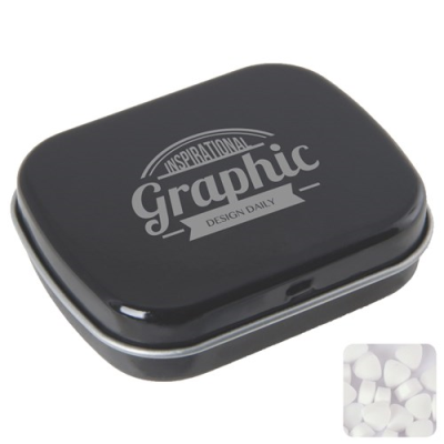 Picture of FLAT TIN with Extra Strong Mints in Black
