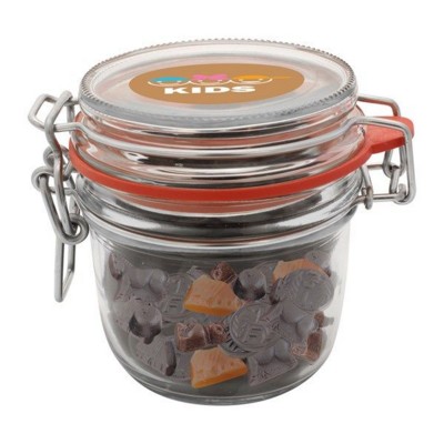 Picture of 255ML / 450G GLASS JAR FILLED with Mixed Liquorice
