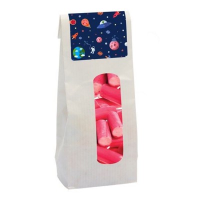 Picture of 55G KRAFT BAG with Window & Filled with Cherry Stick