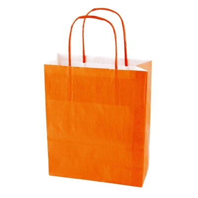 Picture of PAPER BAG 180 x 220 x 80 MM in Orange
