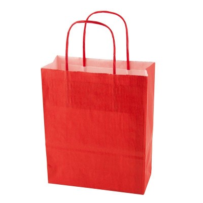 Picture of PAPER BAG 180 x 220 x 80 MM in Red