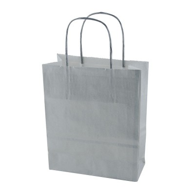Picture of PAPER BAG 180 x 220 x 80 MM in Silver