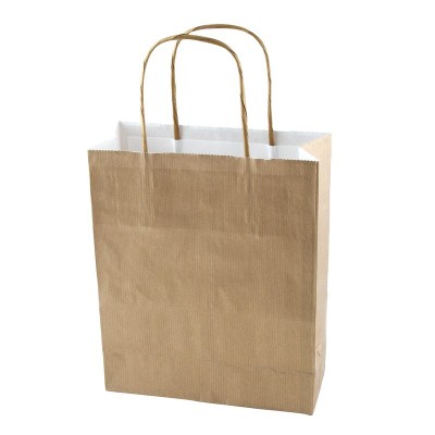 Picture of PAPER BAG 220 x 310 x 100 MM in Gold