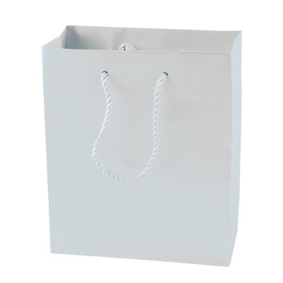 Picture of MATT LAMINATED PAPER BAG 220 x 290 x 100 MM in White