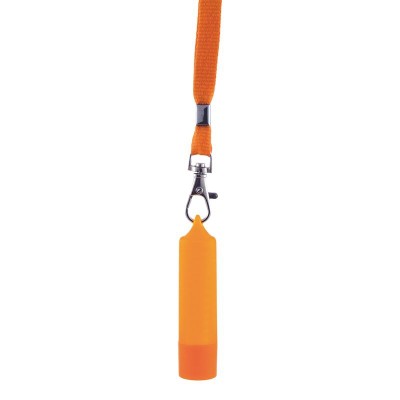 Picture of LIP BALM with Plain Lanyard in Orange