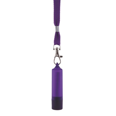 Picture of LIP BALM with Plain Lanyard in Purple