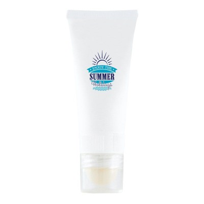 Picture of DOUBLE TUBE SUN CREME AND LIP BALM in White