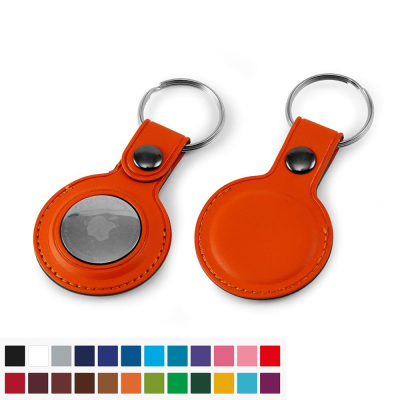 Picture of AIRTAG KEYRING FOB BELLUNO OR TORINO PU with Split Ring