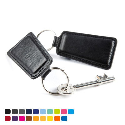 Picture of TRAPEZE KEYRING FOB in Soft Touch Vegan Torino PU