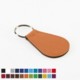 Picture of BELLUNO PU OVAL KEYRING