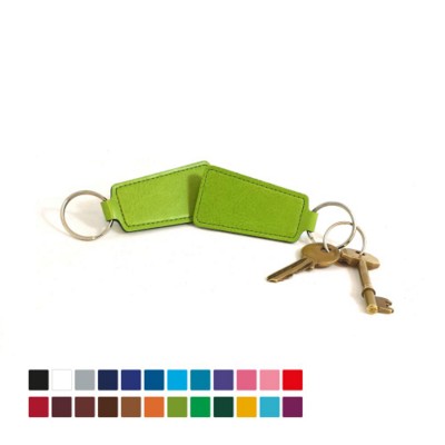 Picture of BELLUNO ECONOMY TRAPEZE KEYRING FOB in Belluno PU Leather