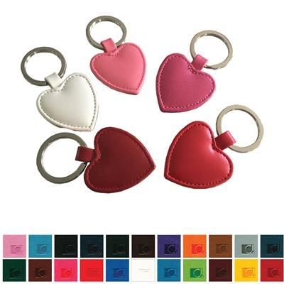 Picture of HEART SHAPE KEYRING FOB BELLUNO HEART SHAPE KEYRING FOB.