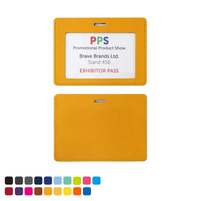 Picture of LANDSCAPE ID CARD HOLDER FOR a LANYARD OR CLIP