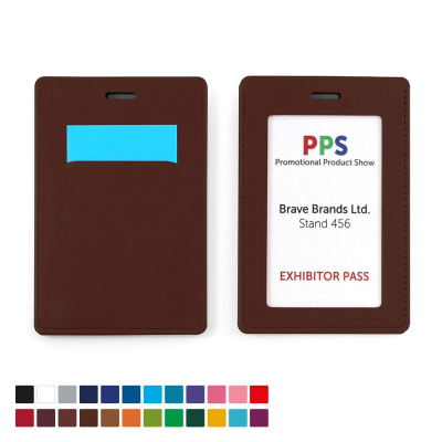 Picture of PORTRAIT ID CARD HOLDER, with a Card Slot to the Rear