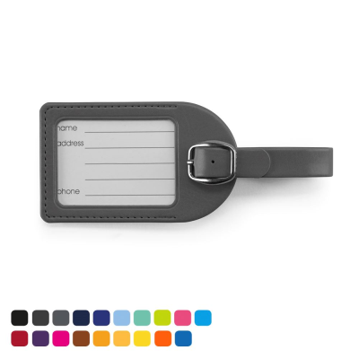 Picture of SMALL LUGGAGE TAG in Soft Touch Vegan Torino PU