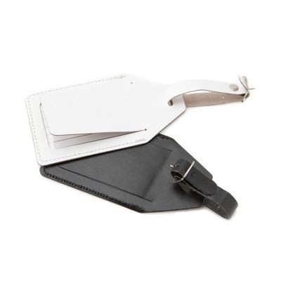 Picture of E LEATHER LUGGAGE TAG in E Leather