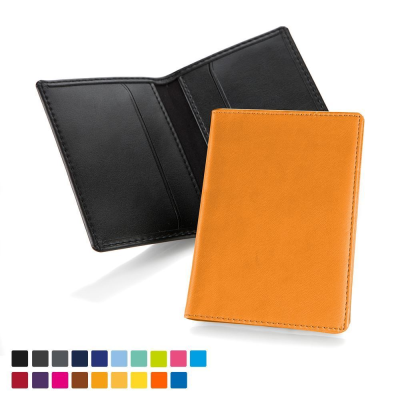 Picture of TORINO MATT VELVET TOUCH VEGAN PU CREDIT CARD CASE in a Choice of 20 Colours