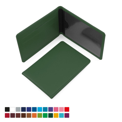 Picture of SEASON TICKET OR ID CARD CASE in Belluno, a Vegan Colour Leatherette with a Subtle Grain