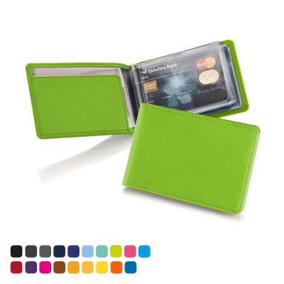 Picture of TORINO MATT VELVET VEGAN PU, DELUXE CREDIT CARD CASE FOR 6-8 CARDS