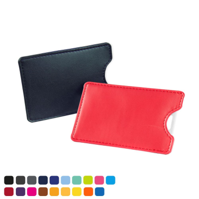Picture of CREDIT CARD SLIP CASE , CHOOSE FROM OF 19 CONTEMPORARY COLOURS, in Vegan Matt Velvet Torino