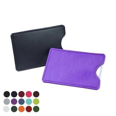 Picture of CREDIT CARD SLIP CASE in Choice of Belluno Colours.