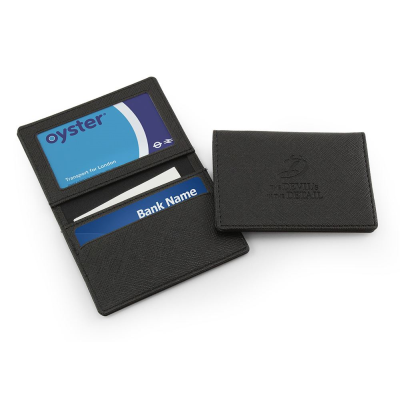 Picture of DELUXE OYSTER TRAVEL CARD CASE, in a Textured Saffiano Finish, Choose From 4 Colours