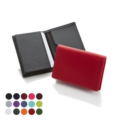 Picture of ECONOMY BUSINESS CARD DISPENSER in Belluno PU Leather