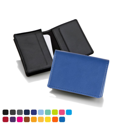 Picture of BUSINESS CARD DISPENSER, in Soft Touch Vegan Torino PU