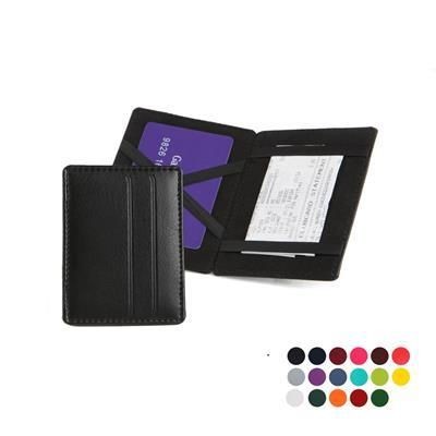 Picture of MAGIC CARD OR RECEIPT WALLET in Choice of Belluno Colours.