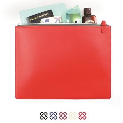 Picture of RECYCLED COMO LARGE ZIP TABLET OR ACCESSORY POUCH