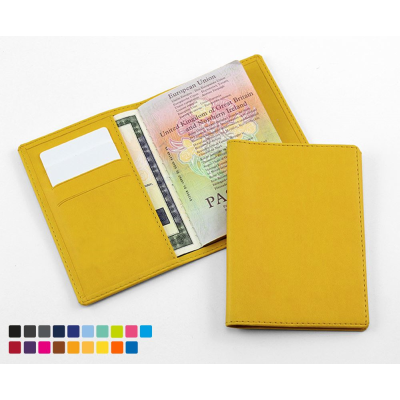 Picture of DELUXE PASSPORT WALLET in Soft Touch Vegan Torino PU