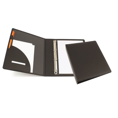 Picture of BLACK COMO RECYCLED A4 RING BINDER
