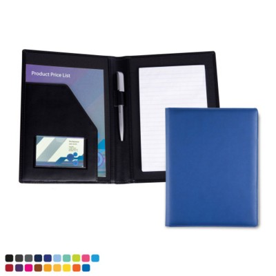 Picture of A5 CONFERENCE FOLDER in Matt Lustre Colour Torino Leatherette.